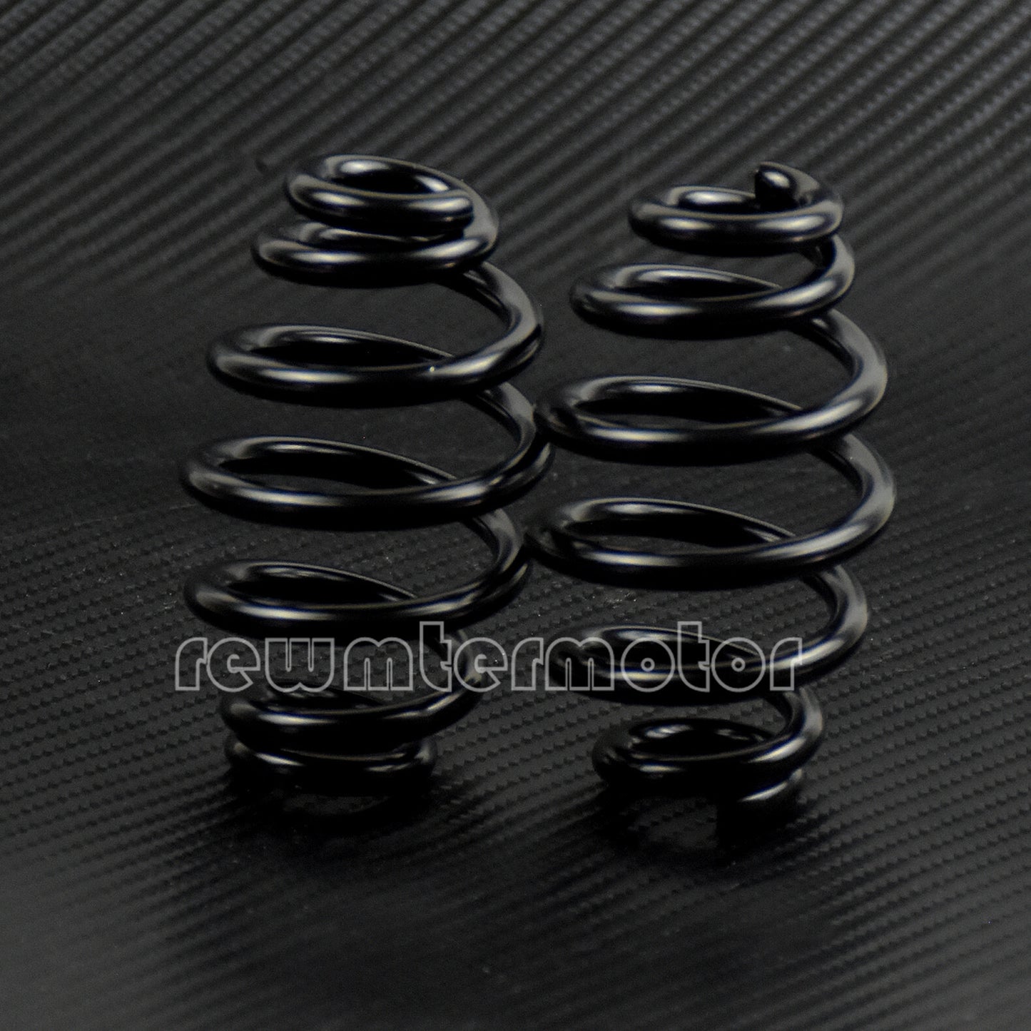 Black 3'' Solo for Seat Springs Fit For Chopper Bobber Softail Cafe Racer 1 Pair Q