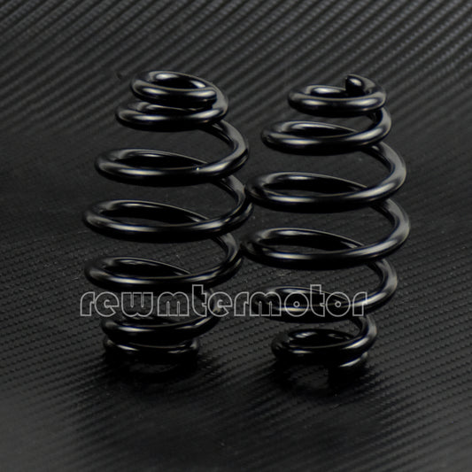Black 3'' Solo for Seat Springs Fit For Chopper Bobber Softail Cafe Racer 1 Pair Q