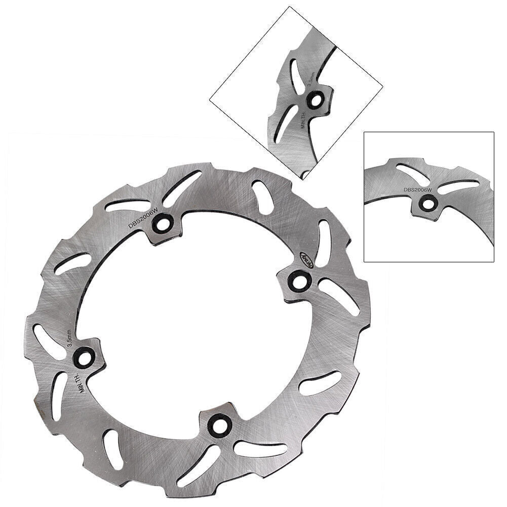Motorcycle Rear Brake Disc Rotor Fit for Suzuki TS125R 200R DR250 250S 350S 350R Q