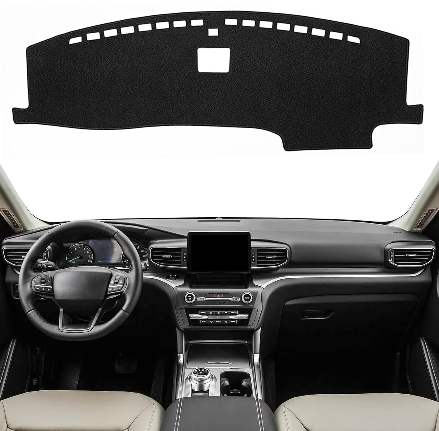 Anti-Glare For 2020-2025  for ford  Explorer Dashboard Cover Pad Dash Mat Accessories Q