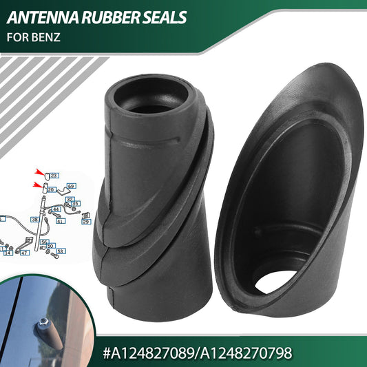 for Mercedes E-Klasse W124 A124/C124 Aerial A1248270898 Antenna Foot Rubber Seal Q