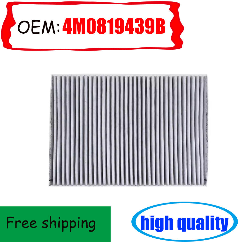 NEW 1pc 4M0819439B for Audi Charcoal Lined Cabin Air Filter/Fresh Air Filter n