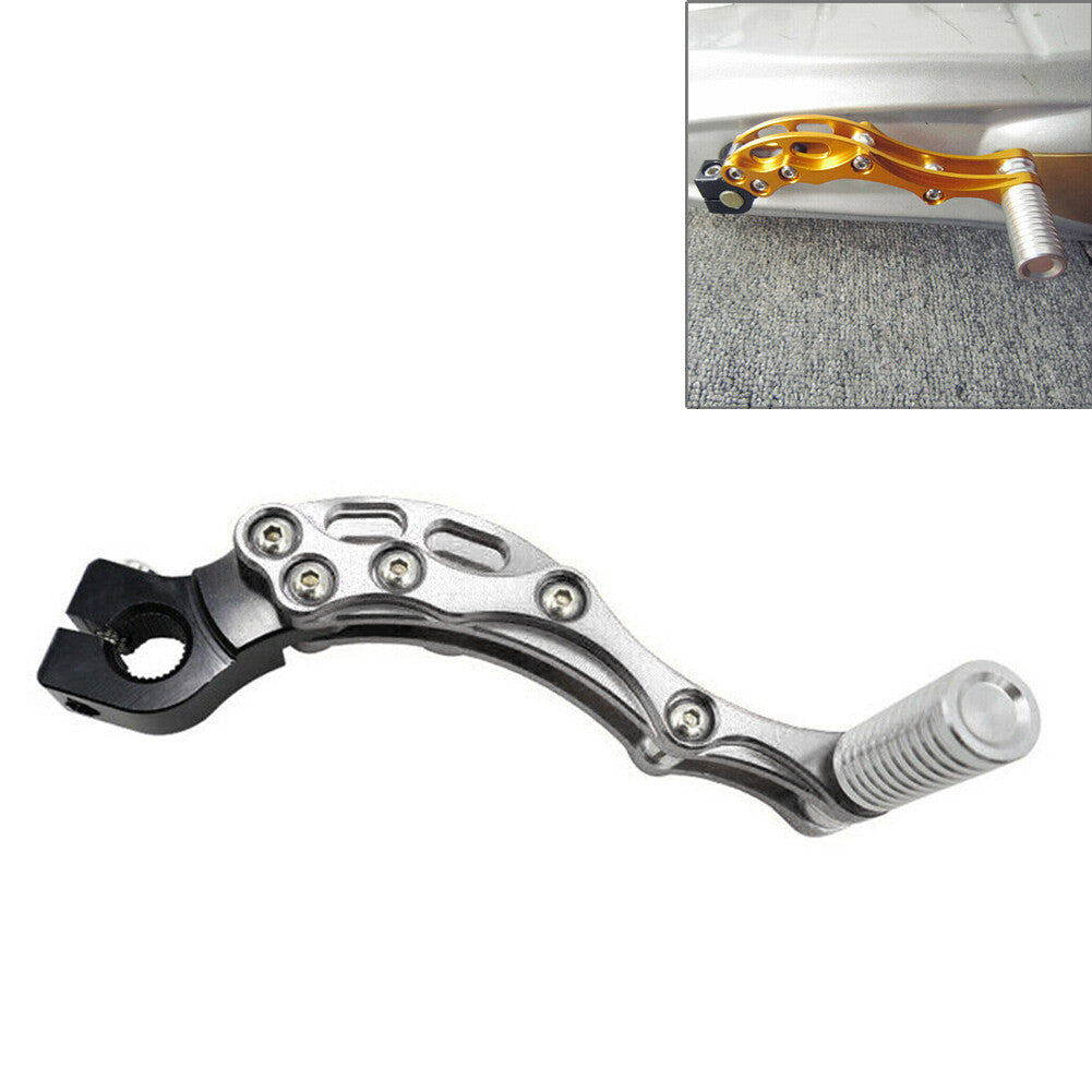 Modifizierte Motorhebel Motorstarterpedal Schalthebel Teile Universal Silber