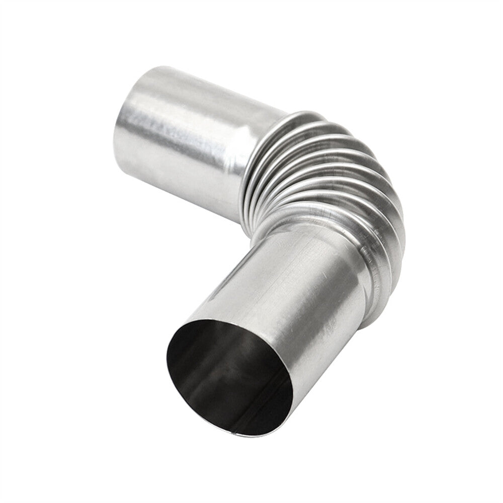 24mm Exhaust Pipe Tube Elbow Connector Diesel Heater With Clamps For Eberspacher Q
