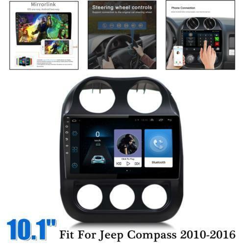 10.1 Android 10.1 Car Stereo Radio MP5 GPS Navi FM Fit for Jeep Compass 10-2016