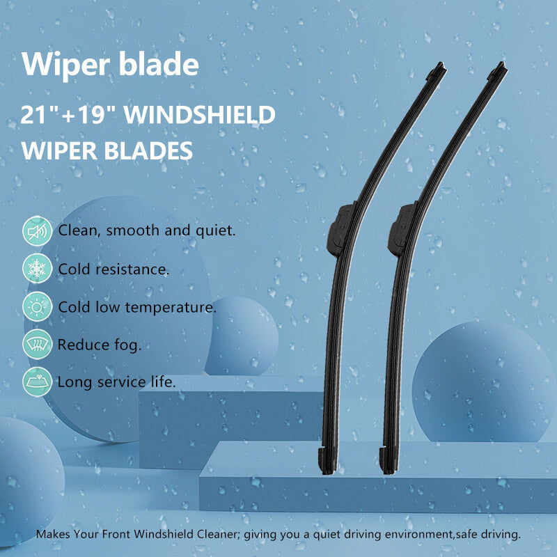 2PCS Wiper Blades Direct Connect 24'' 17'' for Front Left and Right Q