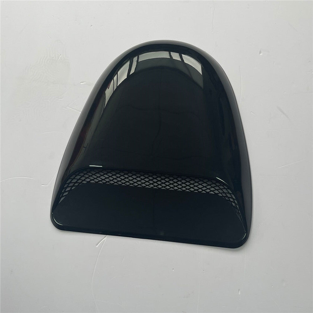 Car Air Flow Intake Scoop Accessory Hood Bonnet Decorative Vent Cover Kit Black Q