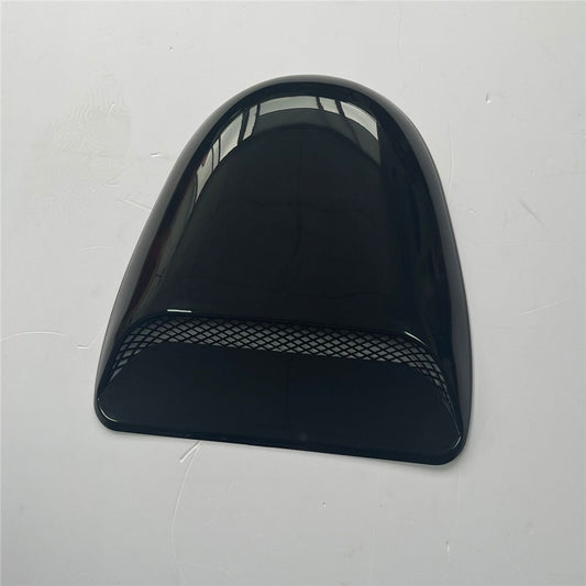 Car Air Flow Intake Scoop Accessory Hood Bonnet Decorative Vent Cover Kit Black Q
