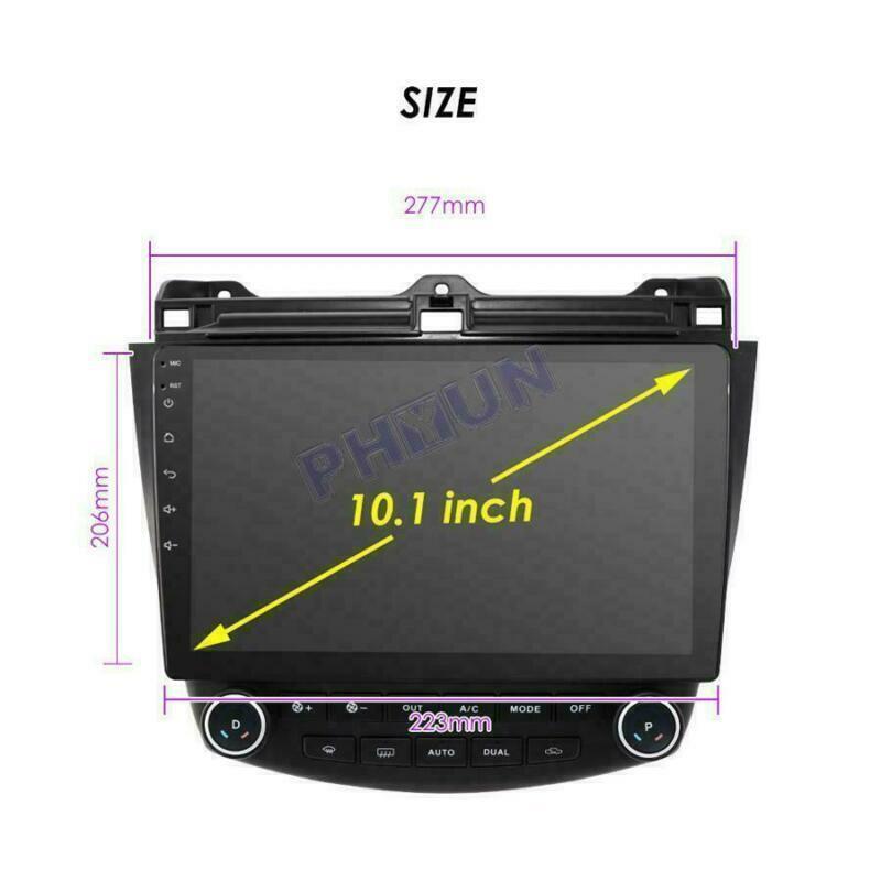 10.1 Android 9.1 Car Radios GPS Navigation Stereo Wifi for Honda Accord 7 03-07