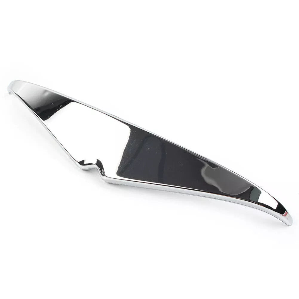 Chrome Headlight Eyebrow Eyelid Trim Bezel for Harley Road Glide 2015-22 FLTRX