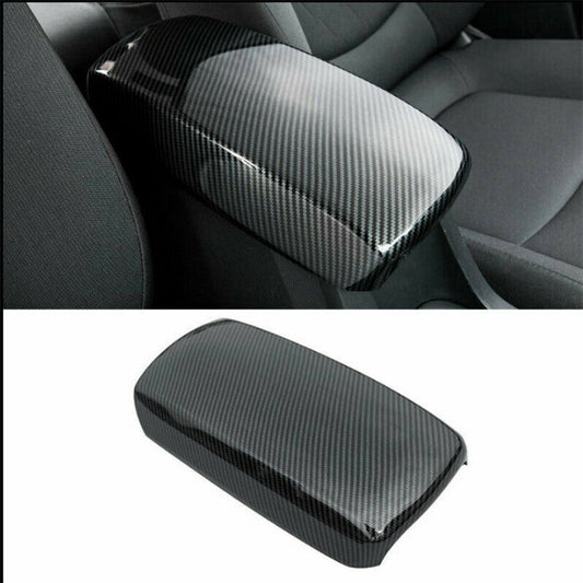 for Toyota for Corolla 2019-22 Carbon fiber Console Pad Cover Armrest Top Mat Liner