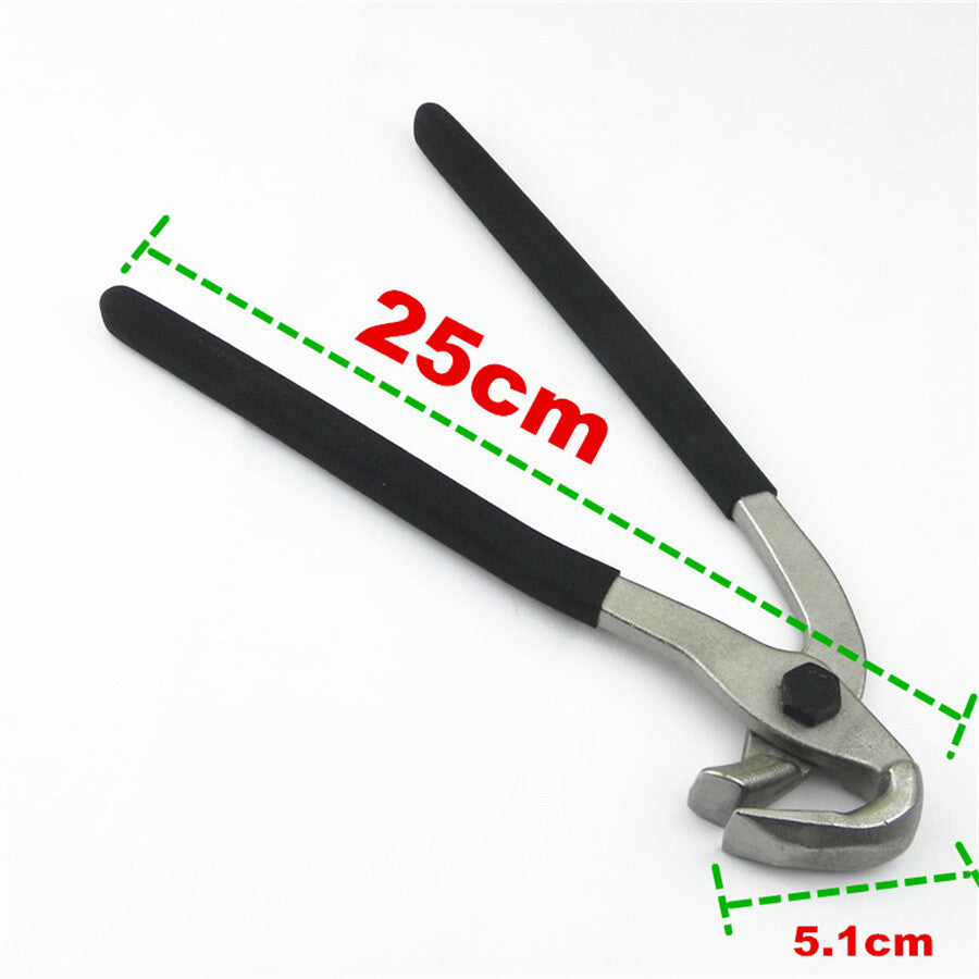 Anti Slip Leaf Edge Pliers Hardened Stainless Steel+ Rubber Cutting Wire Pliers Q