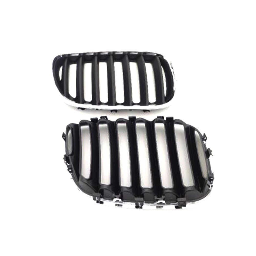 Left and Right Front Radiator Grilles for BMW for X5 E53 2003 2004 2005 2006 2007