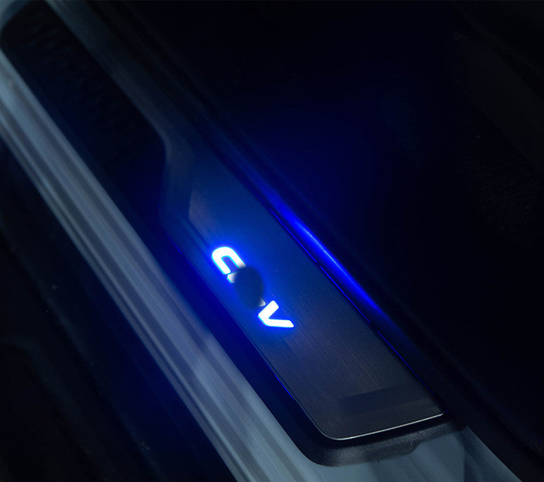 for Honda CR-V 2017-2022 Illuminated LED Door Sill Scuff Guard Mouldings cover