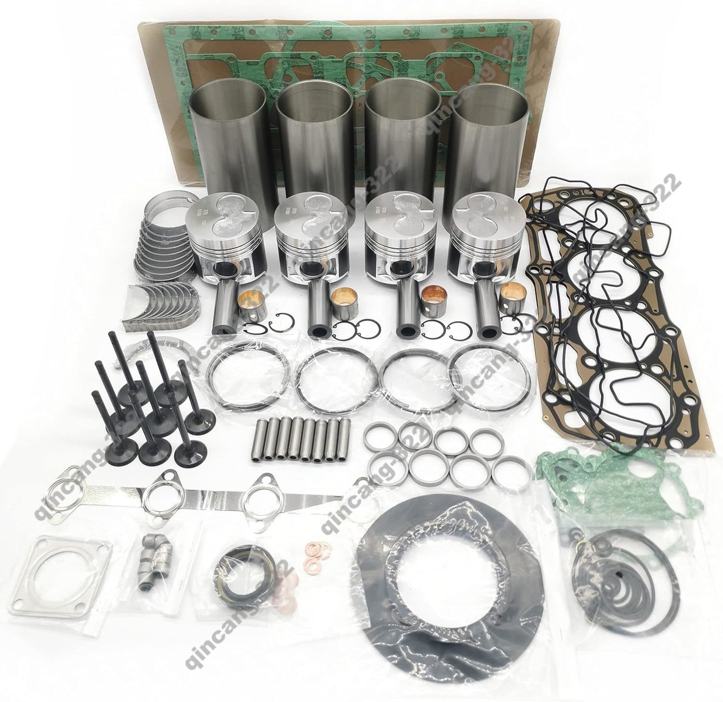 Overhual Rebuild Kit for Perkins 404D-22T 104-22 404C 2.2 Liter Engine