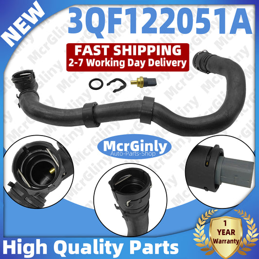 2.0T engine cooling water hose suitable for Atlas Cross Sport DCGA DTFA #3QF122051A- n