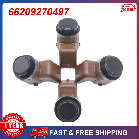 Front Parking Assist Sensor 4PCS for BMW E60 E70 F12 F18 F10 F06 66209270497 Q