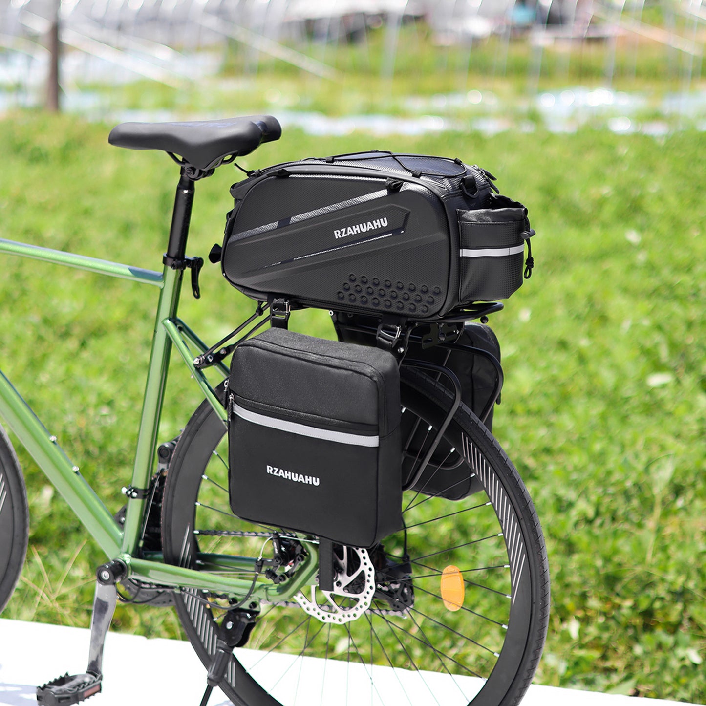 Bike Rear Bag Trunk Bag Waterproof Bike Backseat Bag J3I1 Q