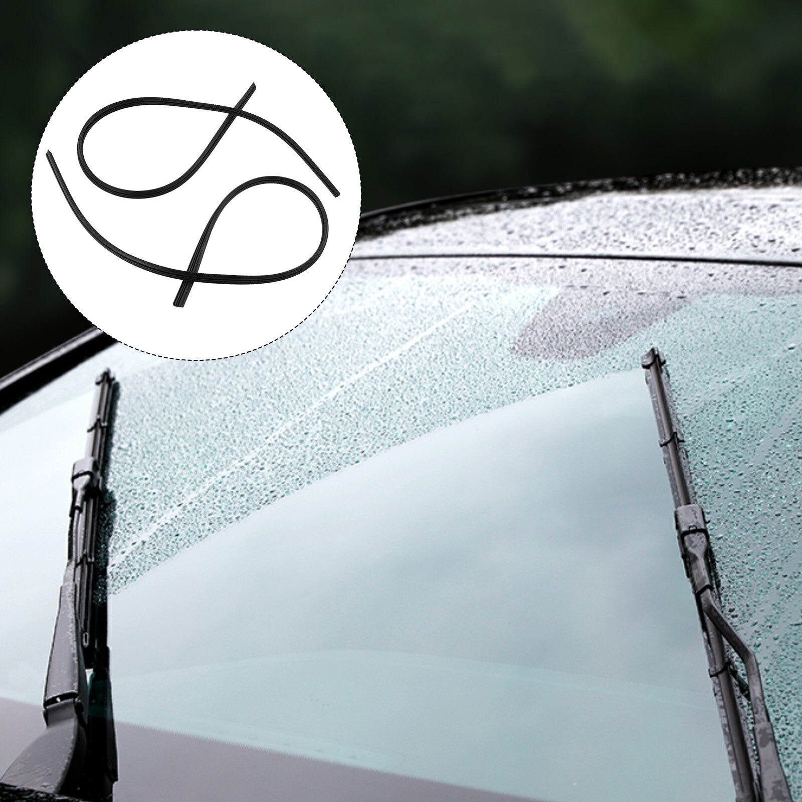 Frameless 26 Silicone Wiper Blade for Improved Visibility
