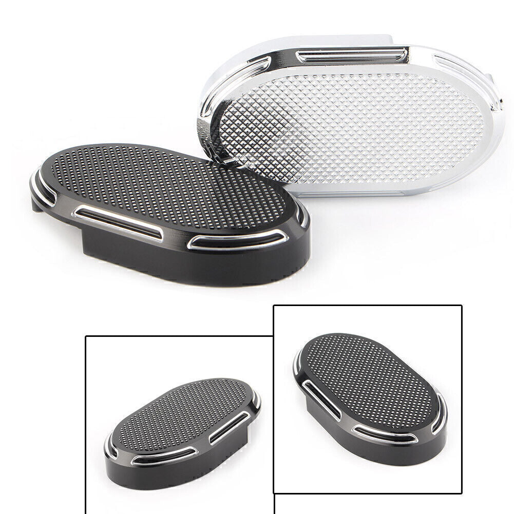 CNC Brake Pedal Pad Cover Footreats Fit for Harley Sportster 883XL 1200XL V-Rod Q