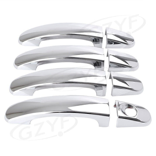 Door Handle Cover Trim Exterior Decor 4-Door  for ford  Escape Kuga 2013-2017 1Set Q