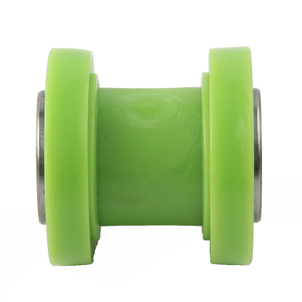For Motorcycle 8mm Green Chain Roller Slider Tensioner Guide Pulley Dirt Pit