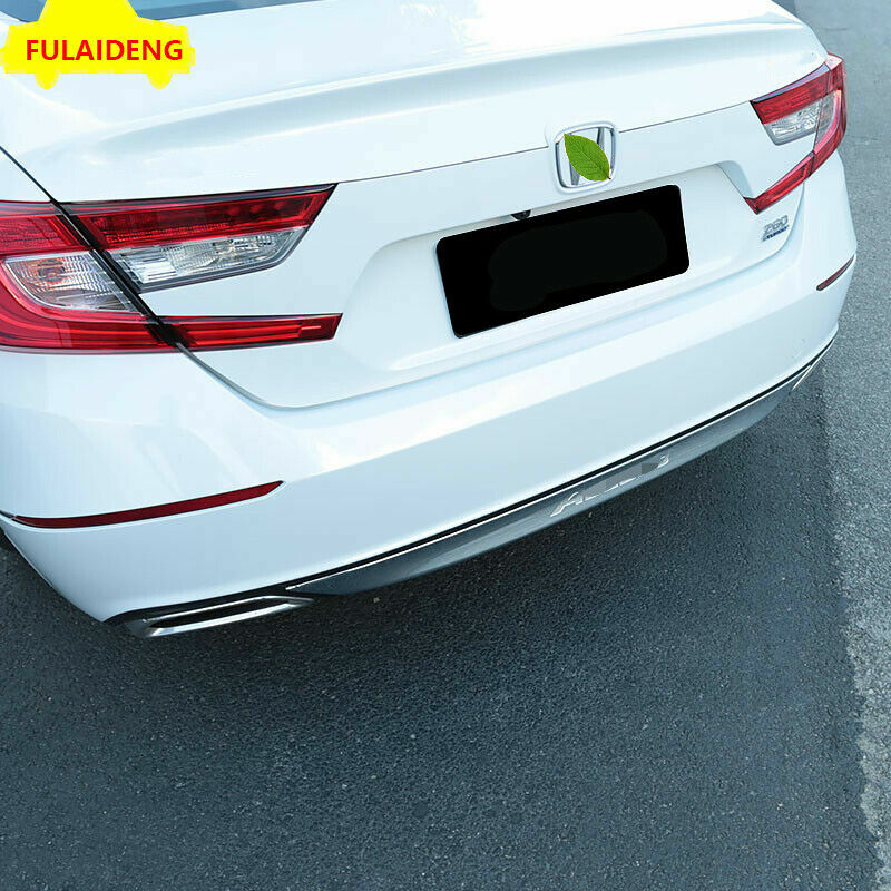 for Honda Accord 2018-2021 ABS Chrome Rear Bumper Molding Protector Cover Trim