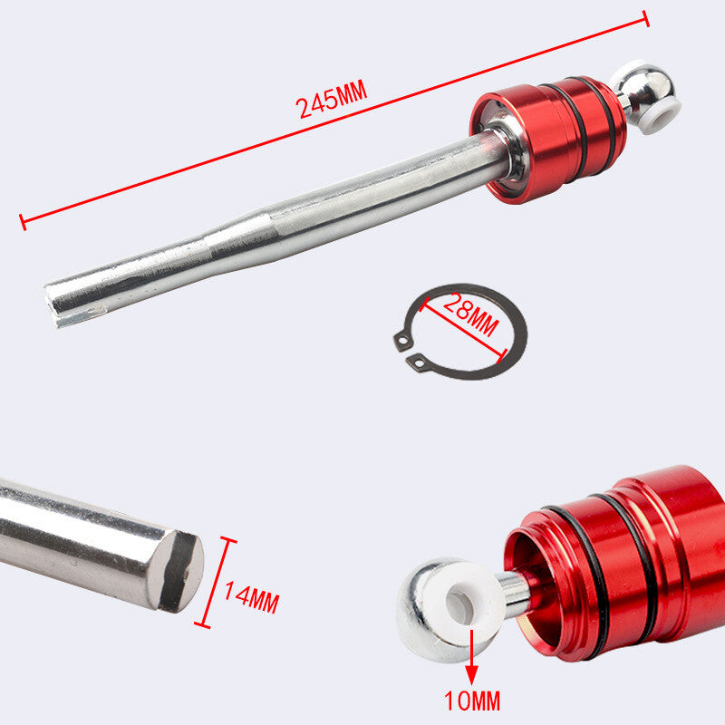 Quick Short Throw Shifter Fit for BMW E30 E36 E39 M3 M5 Z3 325 Aluminum Red Q