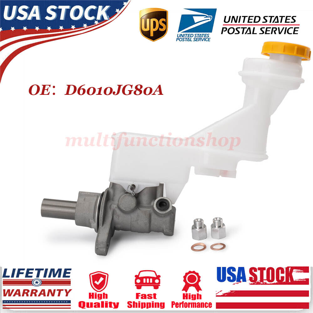 Brake Master Cylinder With Reservoir Assembly for Nissan Rogue 2.5L L4 2008-2015 Q