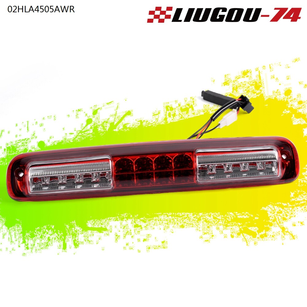 Fits 99-06 for Silverado for GMC for Sierra Lens LED Third Brake Light Cargo Light - v