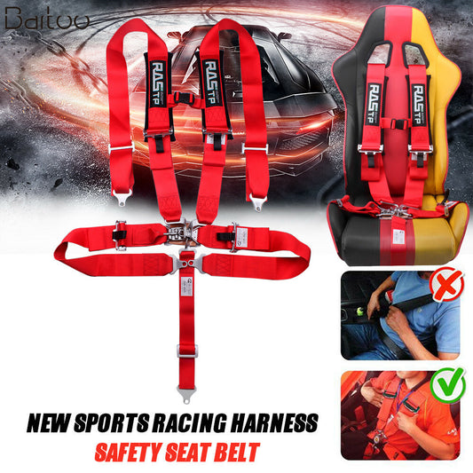 Universal Red 5 Point Camlock Quick Release for Seat Belt Harness 3 Wide Q