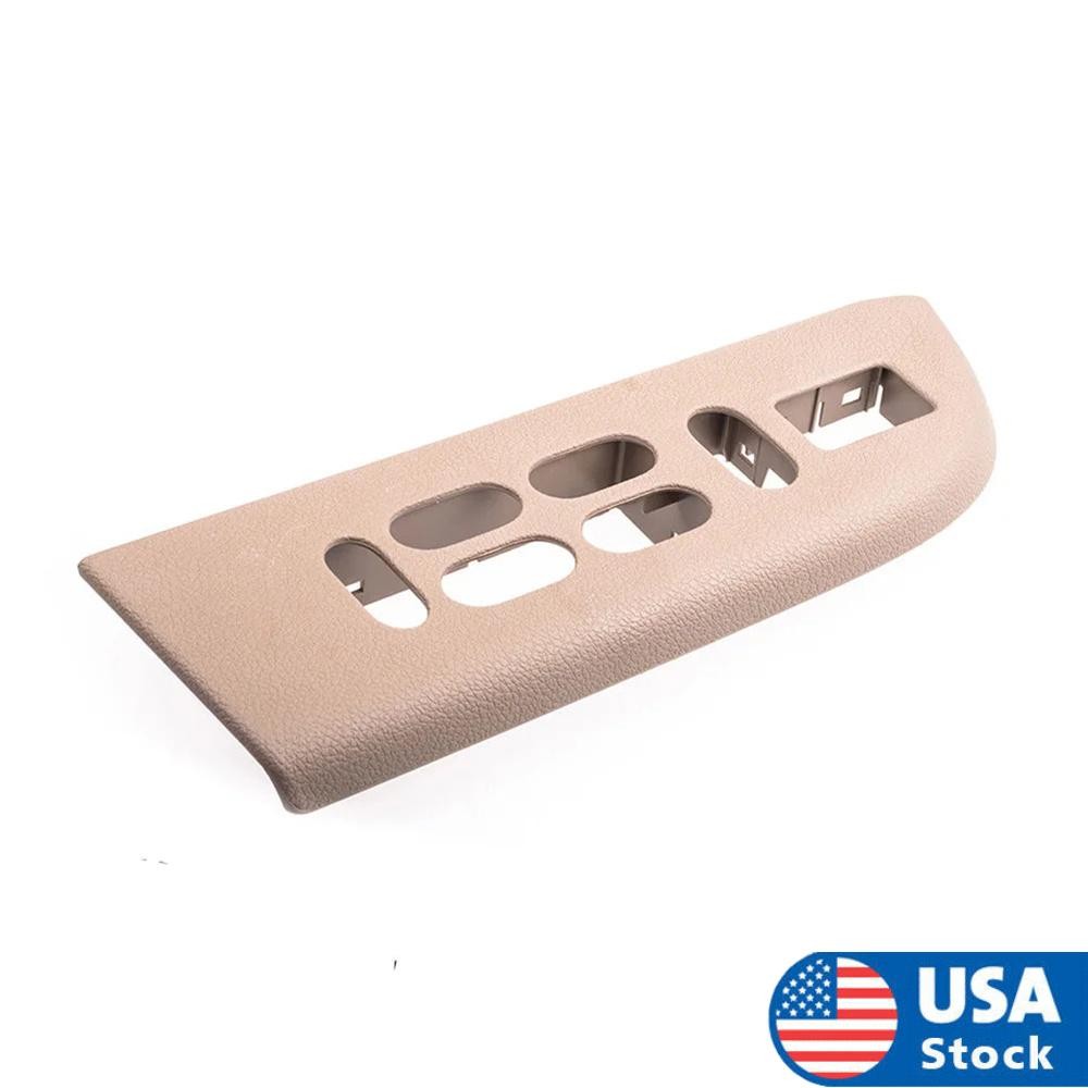 New Front Driver Door Panel TAN Window Switch Bezel for Ford Expedition 1Piece Q
