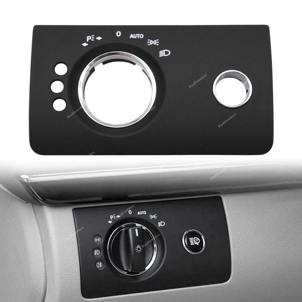 Headlight Control Switch Cover Black Fits 06-13 for Mercedes X164 GL450 ML350