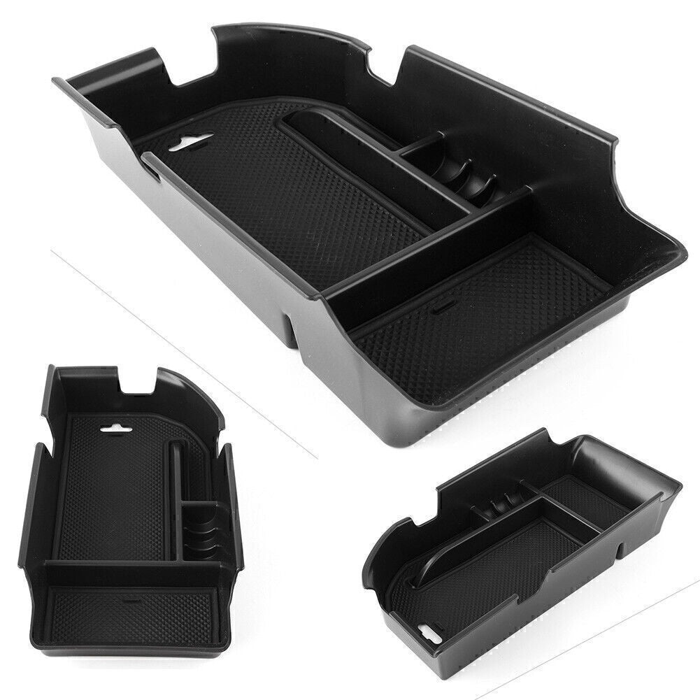 Car Center Console Armrest Storage Box Organizer Tray Fit for Toyota for Camry 2018 Q
