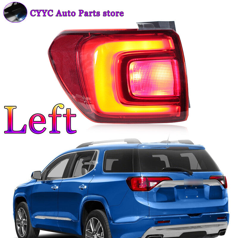 LH for GMC Acadia 2017-2019 Rear LED Tail Light Rear Lights Turn Signal Light