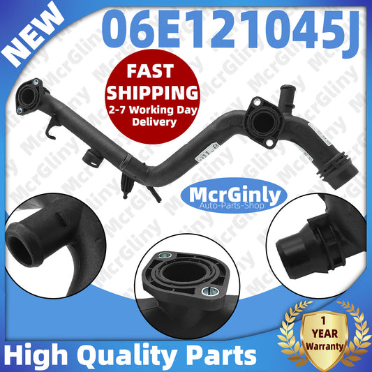 3.2L Radiator Coolant Hose 06E121045J Suitable for Audi A4 A5 Q5 2008 - 2012 CALA CALB- n