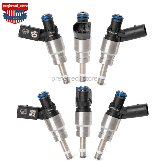 6 brand new fuel connectors 06E906036AG 06E906036F suitable for Audi Q5 A4 A5 A6 3.2L V6 v