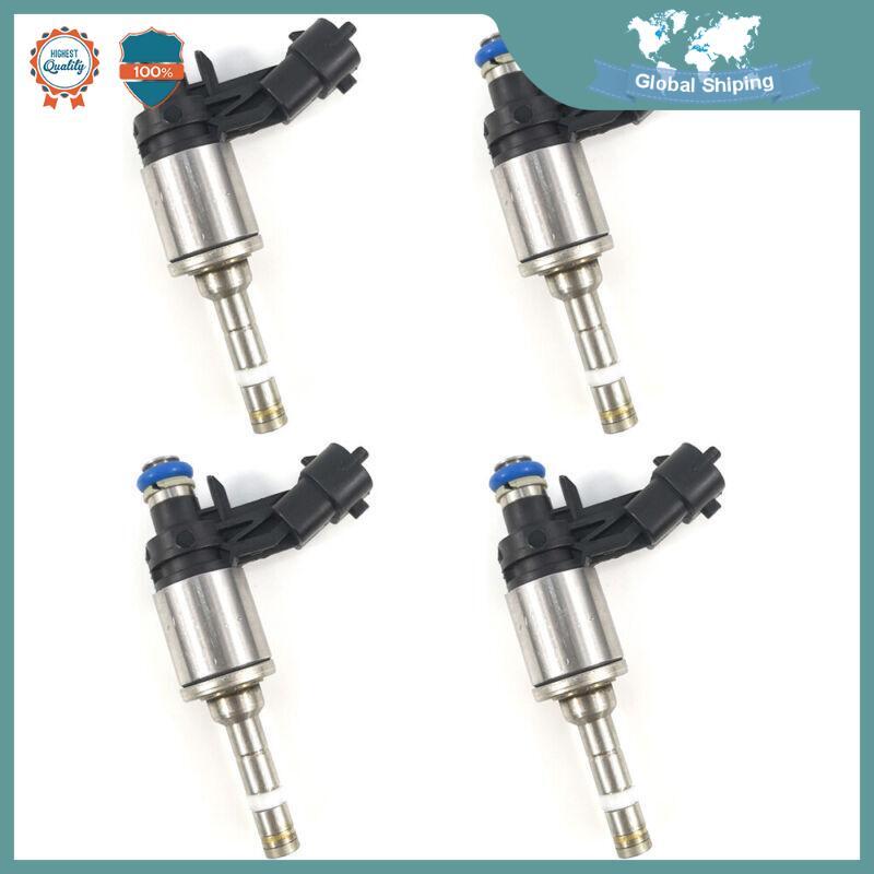 4-Pack Fuel Injectors for Hyundai Accent 2012-2017 15 16 for Veloster for Kia Rio Soul 1.6L