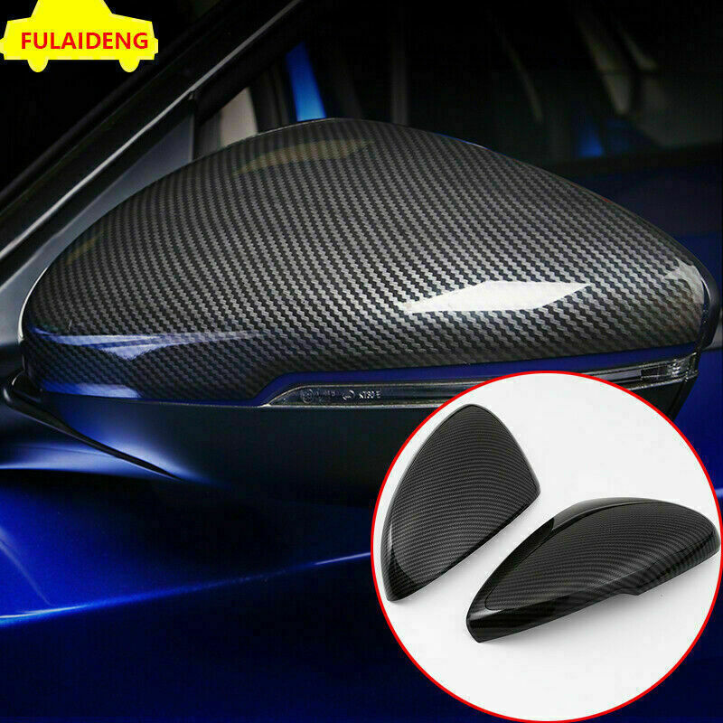 for Honda Accord 2018-2022 Carbon Fiber Door Side Rearview Mirror Cover Trim ABS
