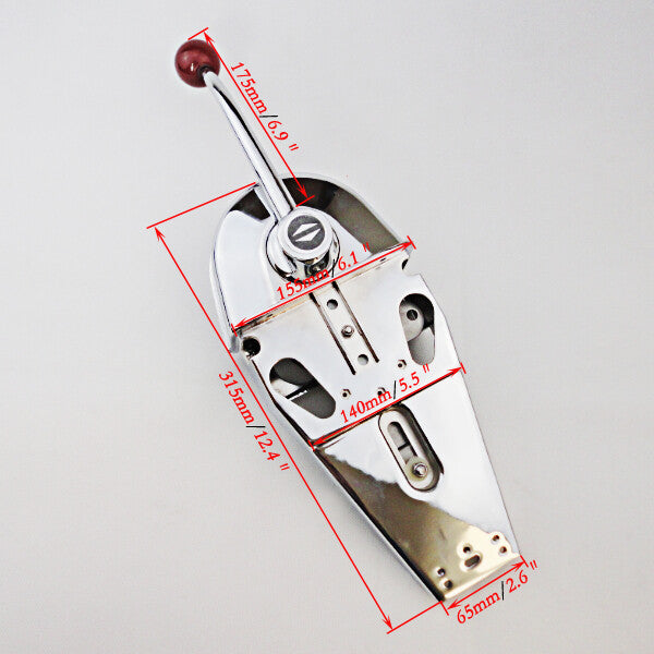 Single-lever, single-engine control universal marine Teleflex Morse MT2 MT3- n