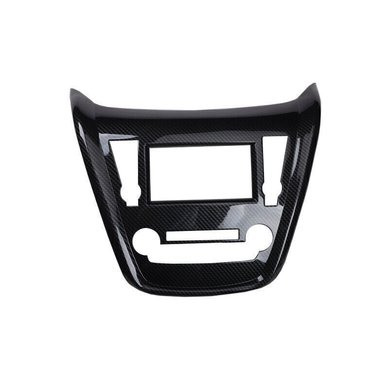 Central Console Navigation Frame Trim Fit for Nissan Murano 2015-21 Carbon Fiber