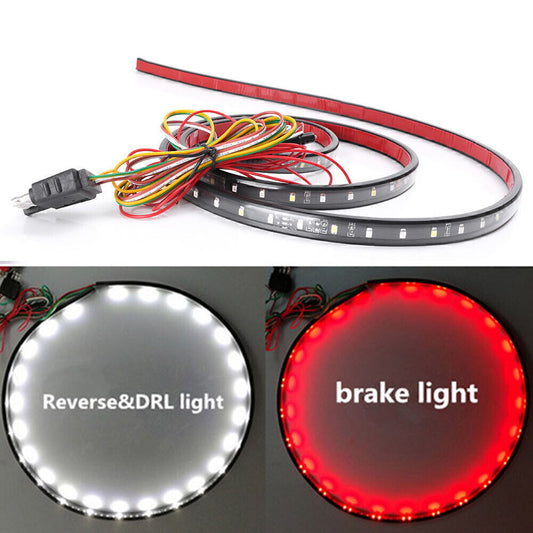 60 5W 90 LED Tailgate Rear Brake Signal Light Strip Bar Flashing DRL lamp