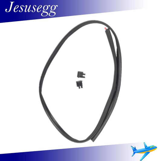 Fits For 2007-2015 Edge for Lincoln MKX Roof Sunroof Sealing Strip Rubber Black Q