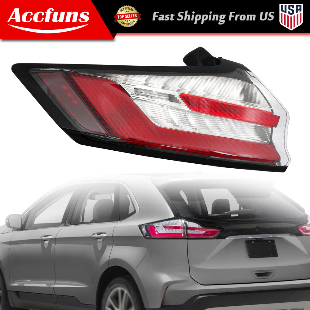 LED taillight driver/left side housing black for 2019 - 2023 Edge SE SEL LH- n