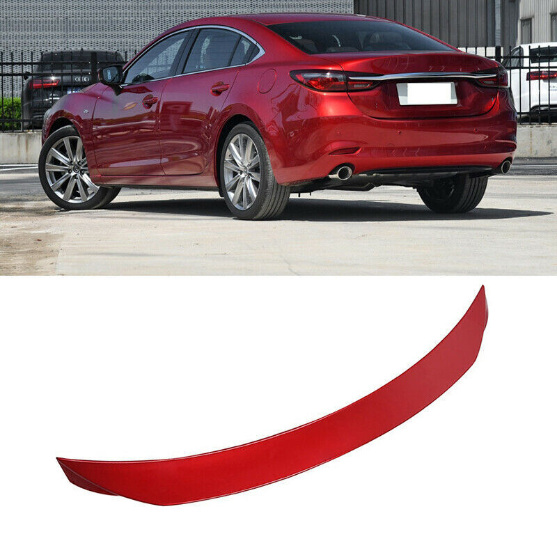 for Mazda 6 Atenza 2019-2021 Rear Boot Trunk Spoiler Tailgate Wing Cover Bodykit