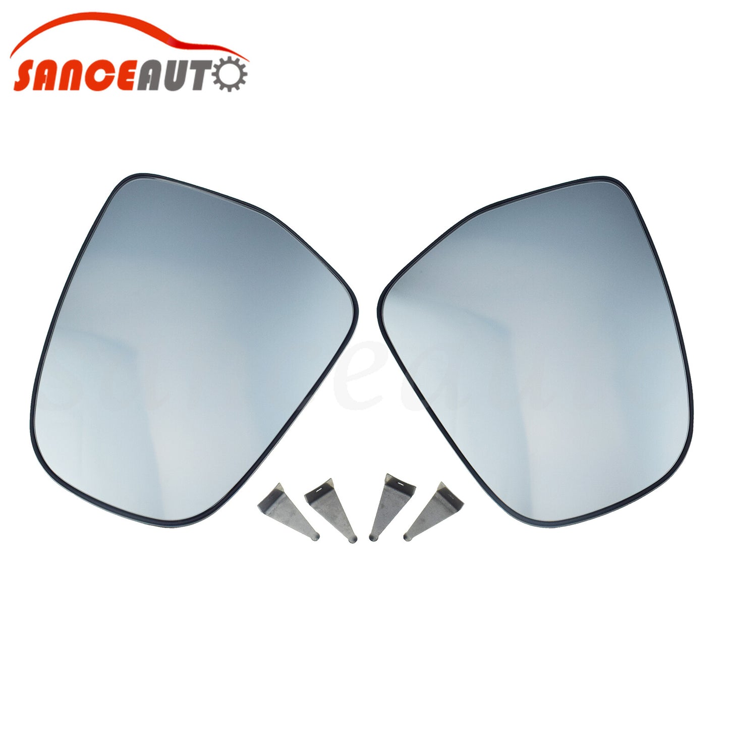 Heated left-side view peephole glass for Suzuki Vitara S-Cross 2013-- n