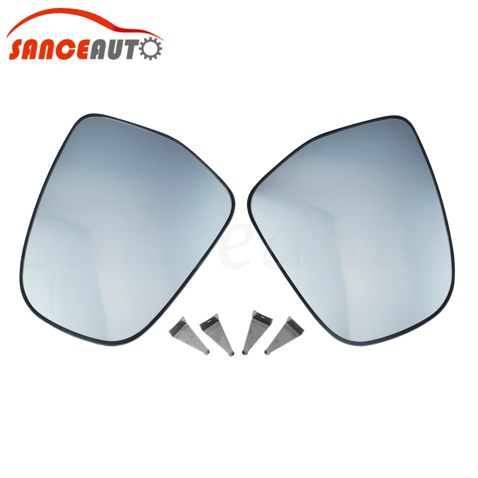 Heated left-side view peephole glass for Suzuki Vitara S-Cross 2013-- n