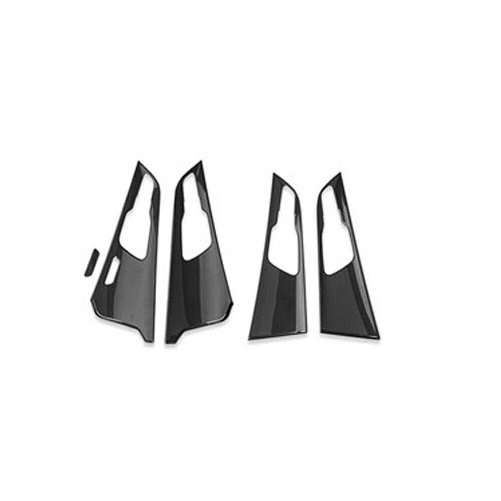 Chrome Pillar Post Mirror Covers for Kia Sorento 2016-2020 6pc Set Door Trim v