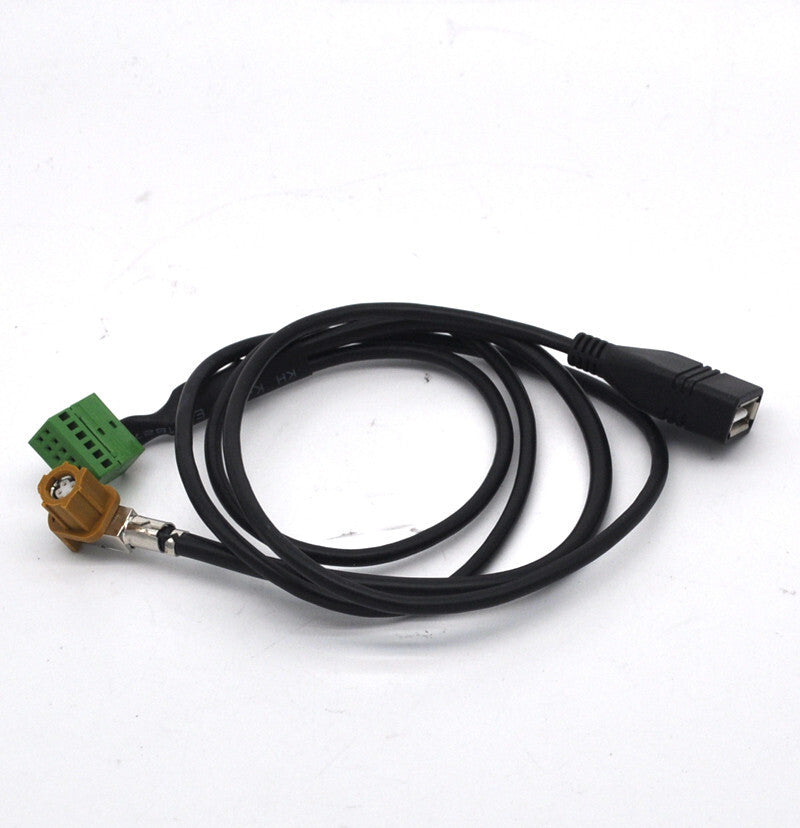 RETROFIT music usb mp3 socket cable adaptor for Audi A4 A5 A6 Q5 Q7 AMI 3G 3G+ v