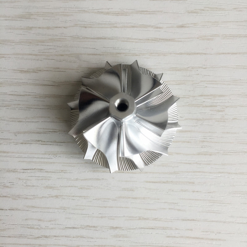 GT1238 28.50/38.00 mm 6+6 Blade 704237-0001R Turbine Billet Compressor Wheel
